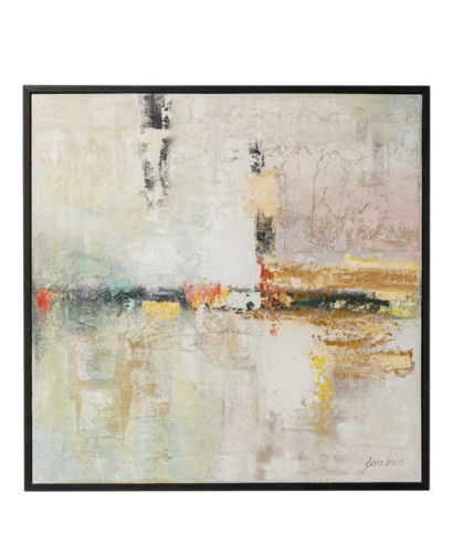 Framed Picture Dust Gold 120X120Cm