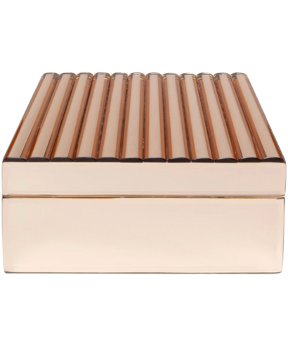 Box Elegant Bronze 21X10Cm